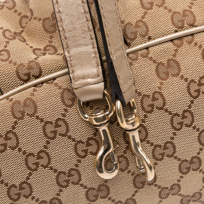 Gucci GG Canvas Sukey Satchel