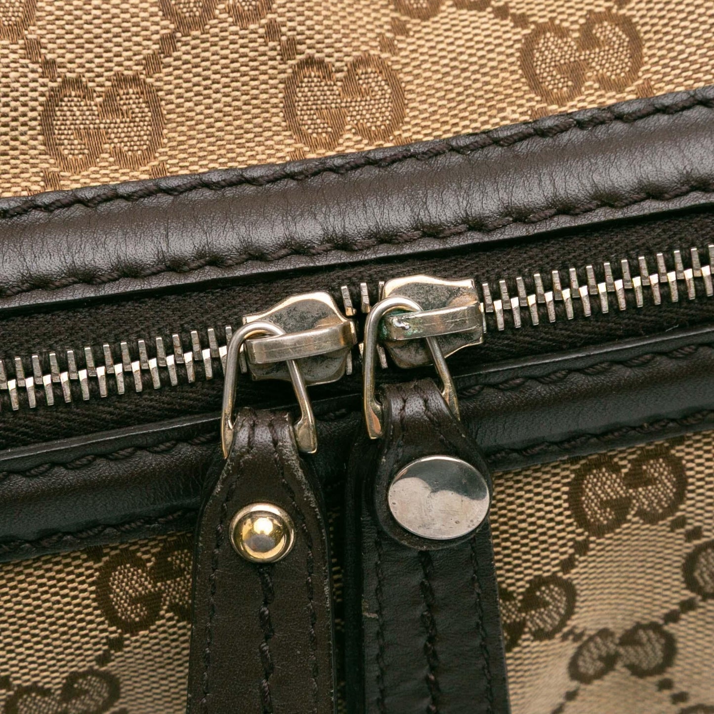 Gucci GG Canvas Sukey Satchel