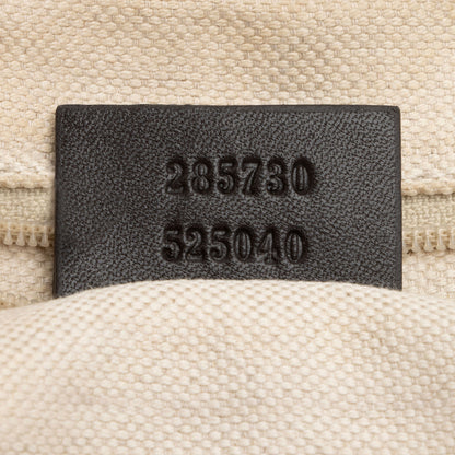 Gucci GG Canvas Sukey Top Handle Large Satchel (SHF-UQfjnb)