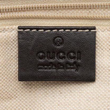 Gucci GG Canvas Sukey Top Handle Large Satchel (SHF-UQfjnb)