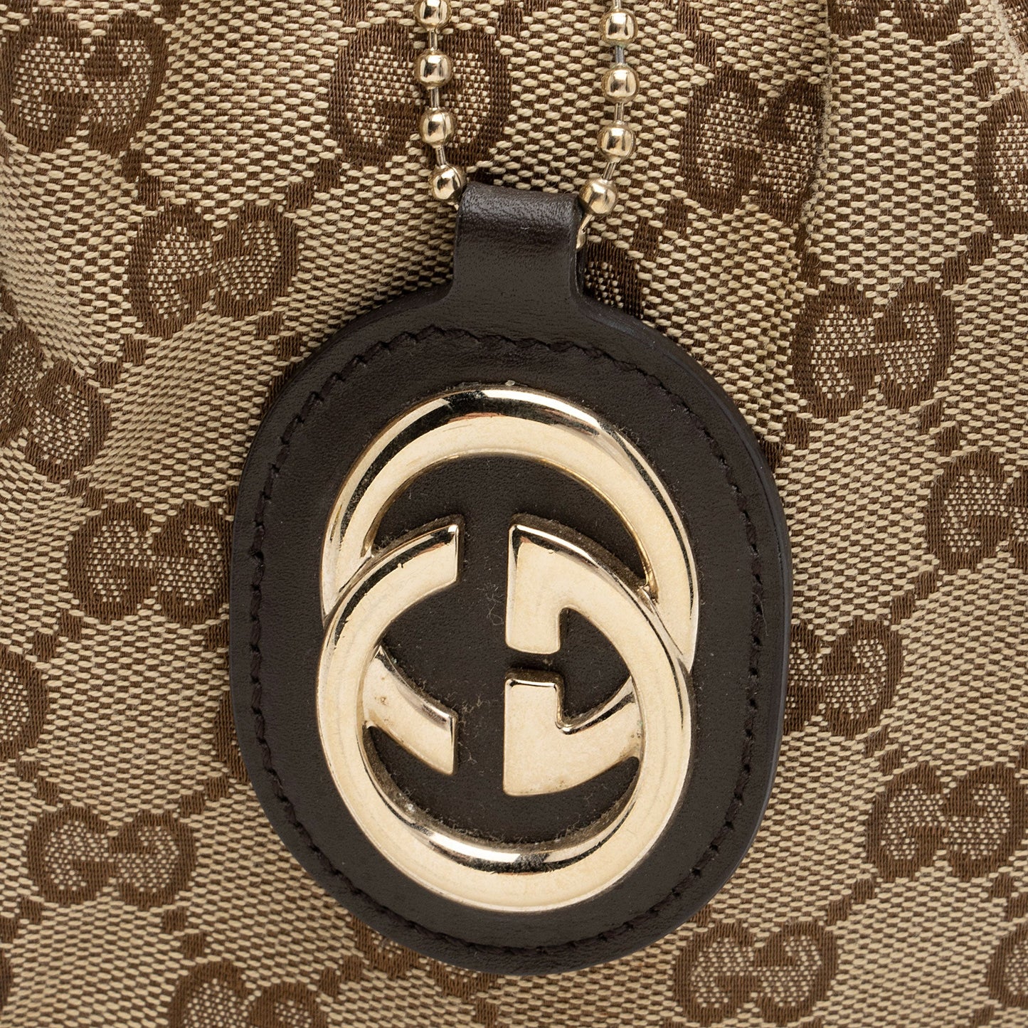 Gucci GG Canvas Sukey Top Handle Large Satchel (SHF-UQfjnb)