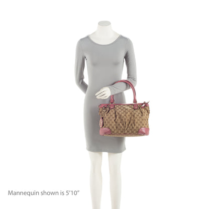 Gucci GG Canvas Sukey Medium Satchel (SHF-pOZTUq)