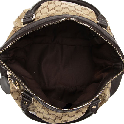 Gucci GG Canvas Sukey Top Handle Medium Satchel (SHF-oD6OoS)