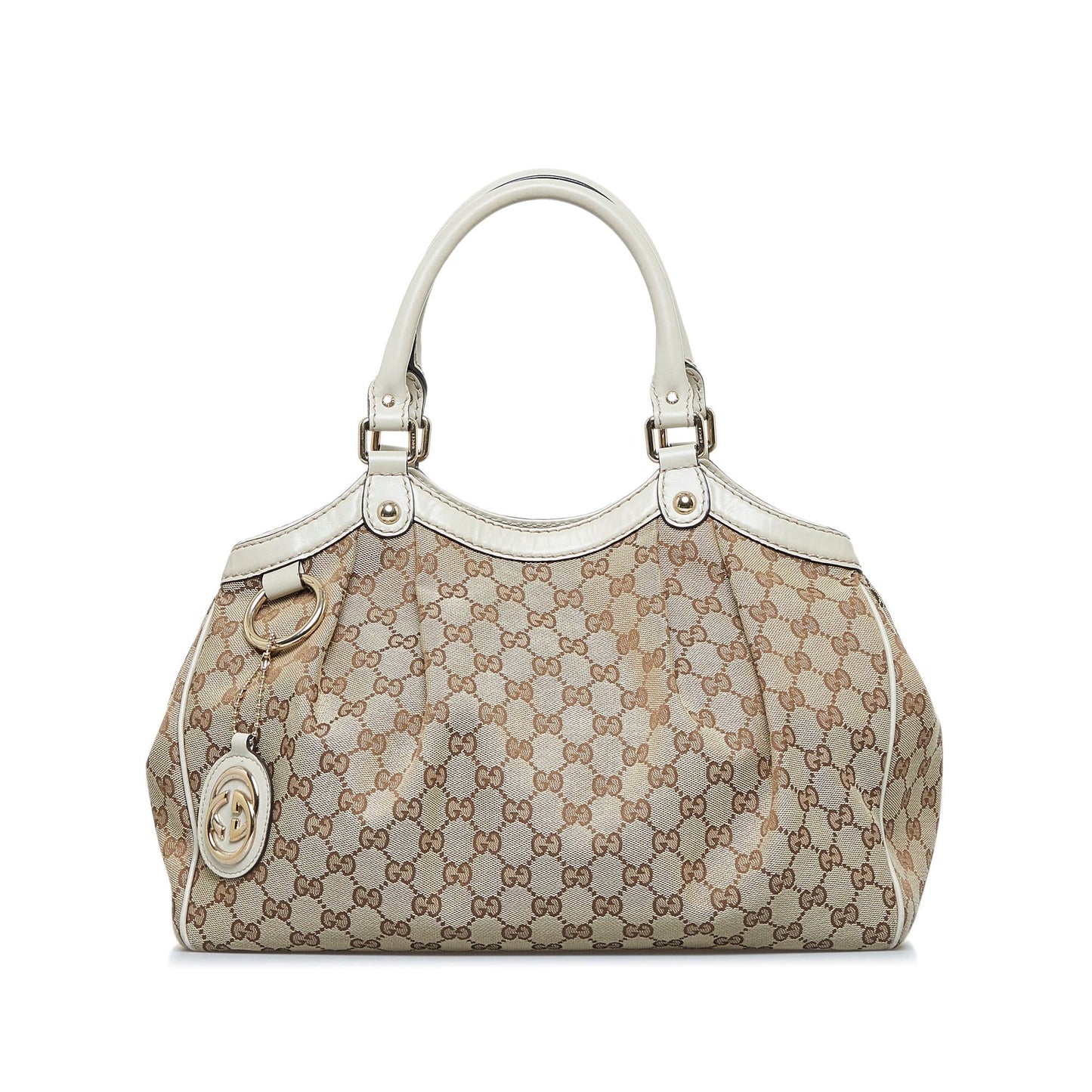 Gucci GG Canvas Sukey Tote (SHG-fwKi93)