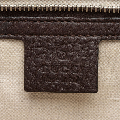 Gucci GG Canvas Techno Horsebit Top Handle (SHF-M1IDuu)