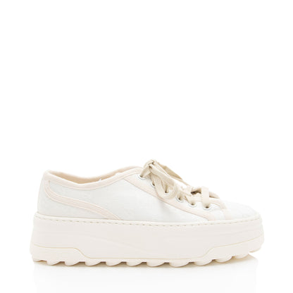 Gucci GG Canvas Tennis 1977 Platform Sneakers - Size 6.5 / 36.5