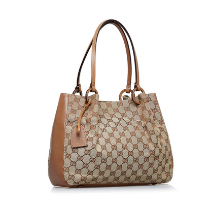 Gucci GG Canvas Tote Bag (SHG-8eli4C)