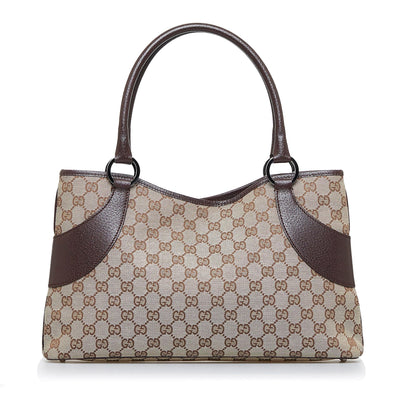 Gucci GG Canvas Tote (SHG-U8CAiL)
