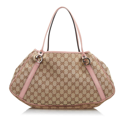Gucci GG Canvas Twins Tote (SHG-fbSjno)