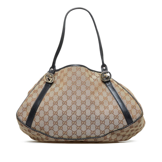 Gucci GG Canvas Twins Tote (SHG-jumYPU)