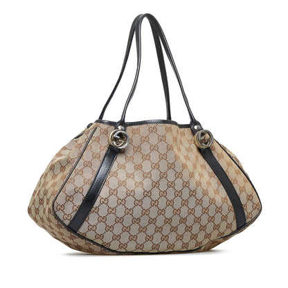 Gucci GG Canvas Twins Tote (SHG-jumYPU)