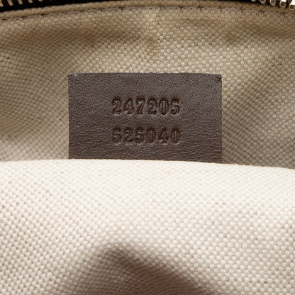 Gucci GG Canvas Vintage Web Joy Medium Boston Bag (SHF-vJvGW4)