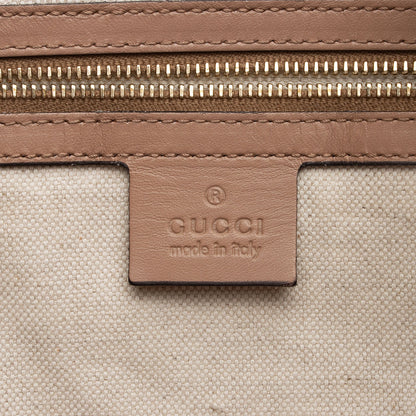 Gucci GG Canvas Vintage Web Joy Medium Boston Bag (SHF-EeCWF9)