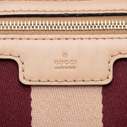 Gucci GG Canvas Vintage Web Joy Medium Boston Bag (SHF-EeCWF9)