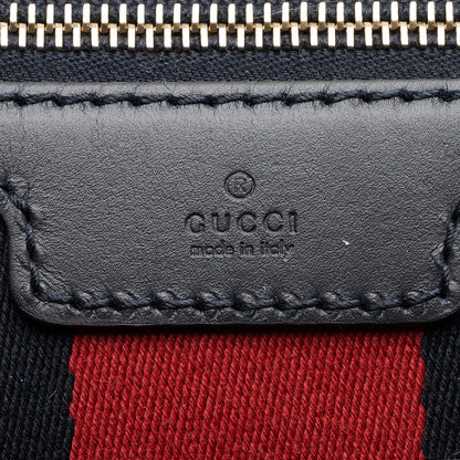 Gucci GG Canvas Vintage Web Joy Medium Boston Bag