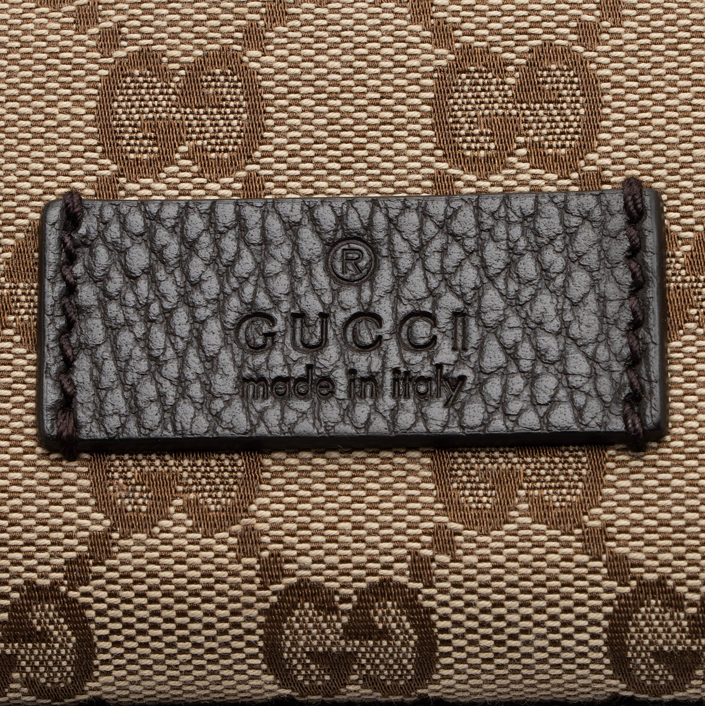 Gucci GG Canvas Waist Pouch Belt Bag (SHF-23046)