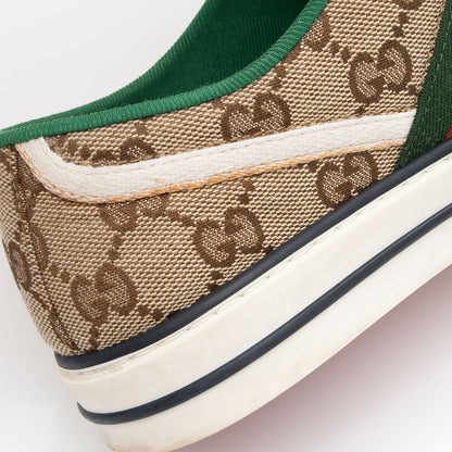 Gucci GG Canvas Web 1977 Tennis Sneakers - Size 6 / 36 (SHF-scIBzV)