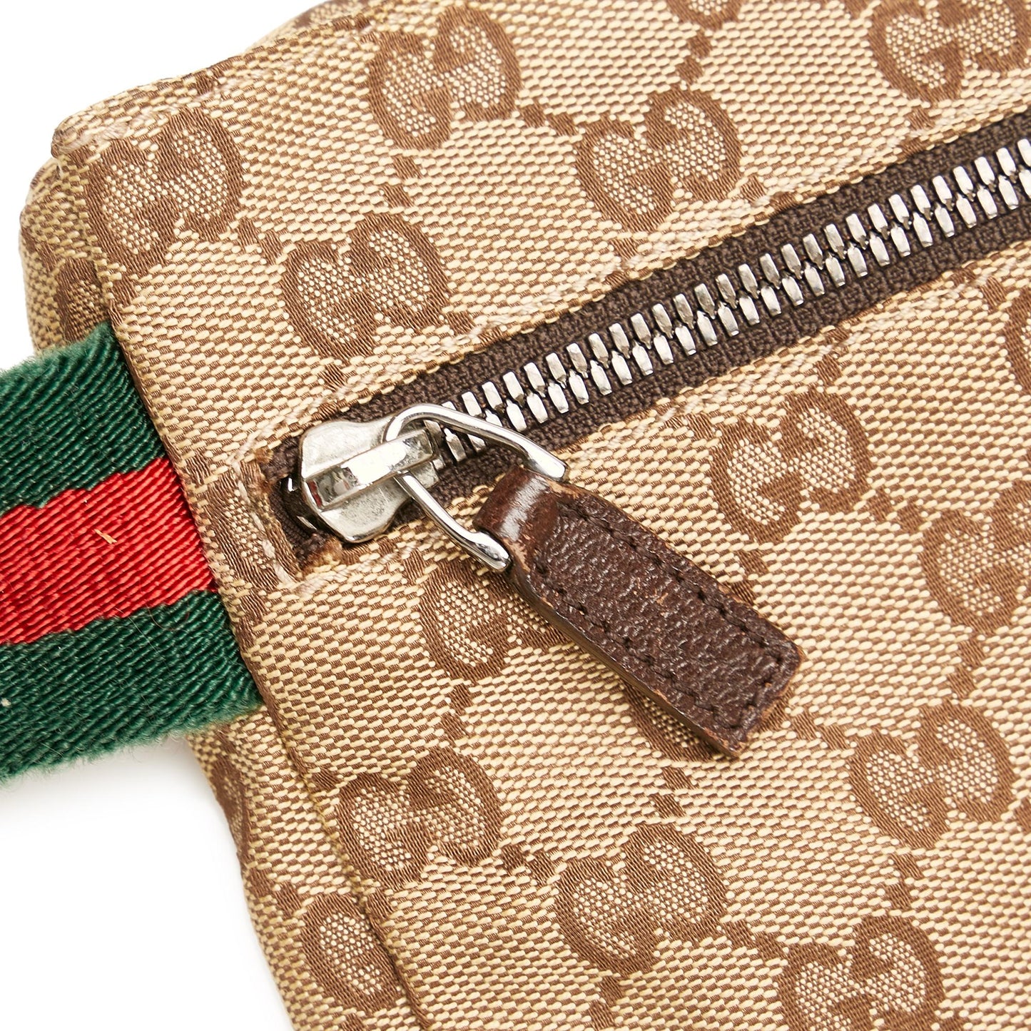 Gucci GG Canvas Web Belt Bag (SHG-6Kyxfy)