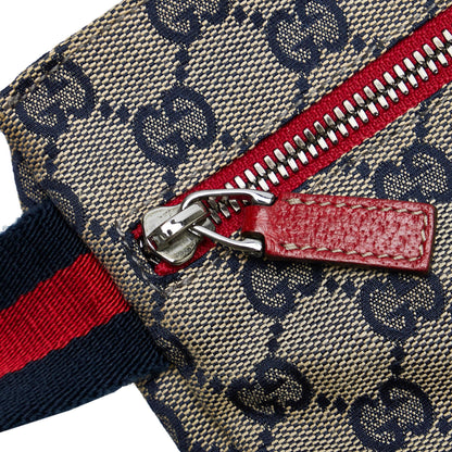Gucci GG Canvas Web Belt Bag (SHG-NcH4Nb)
