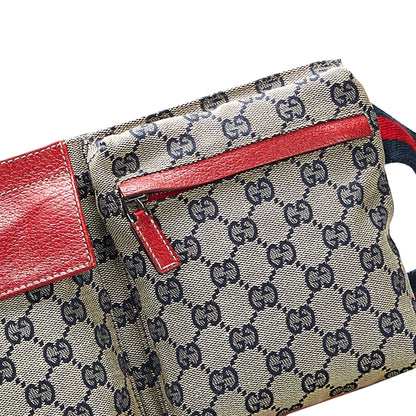 Gucci GG Canvas Web Belt Bag (SHG-NcH4Nb)