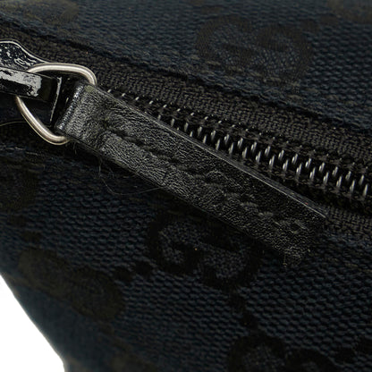 Gucci GG Canvas Web Boat Pochette (SHG-hSS1sG)