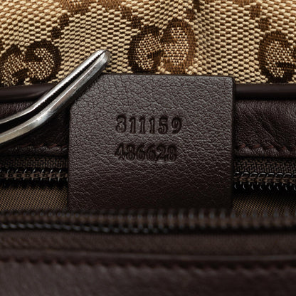 Gucci GG Canvas Web Childrens Belt Bag