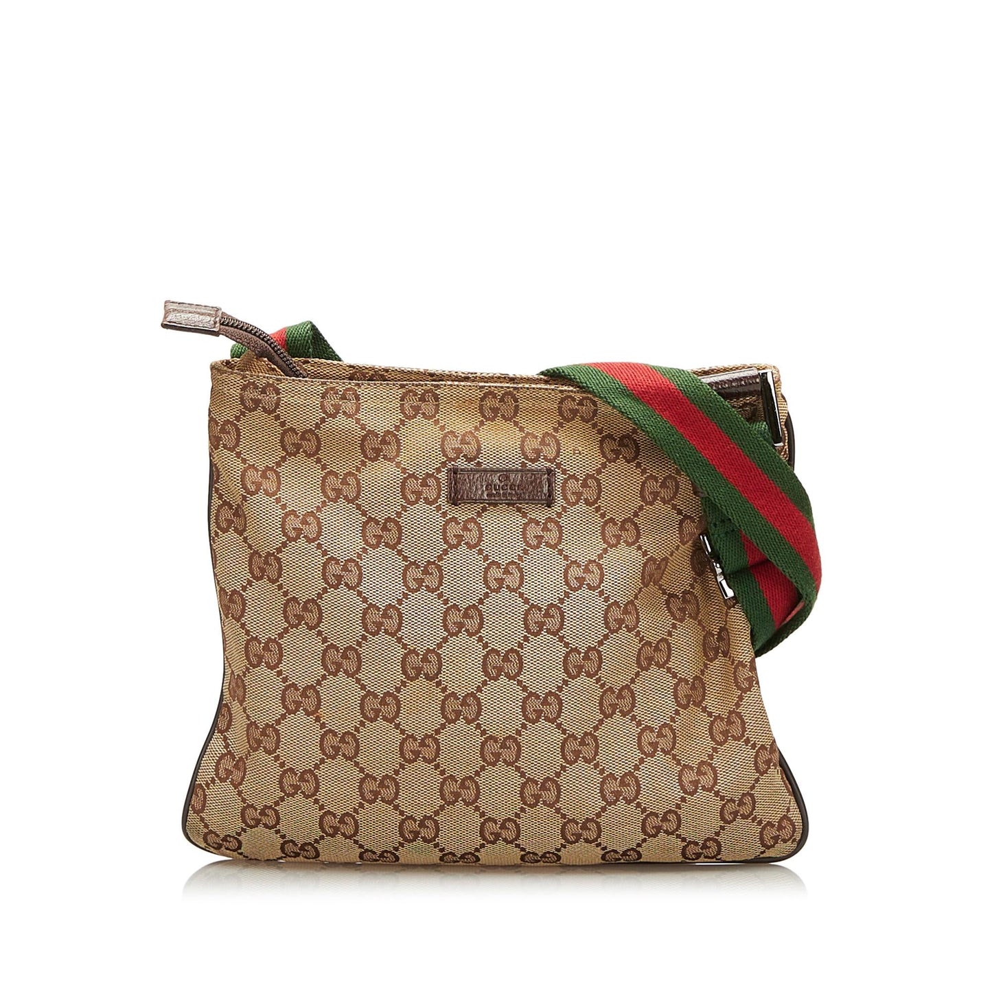 Gucci GG Canvas Web Crossbody (SHG-qQuh6s)