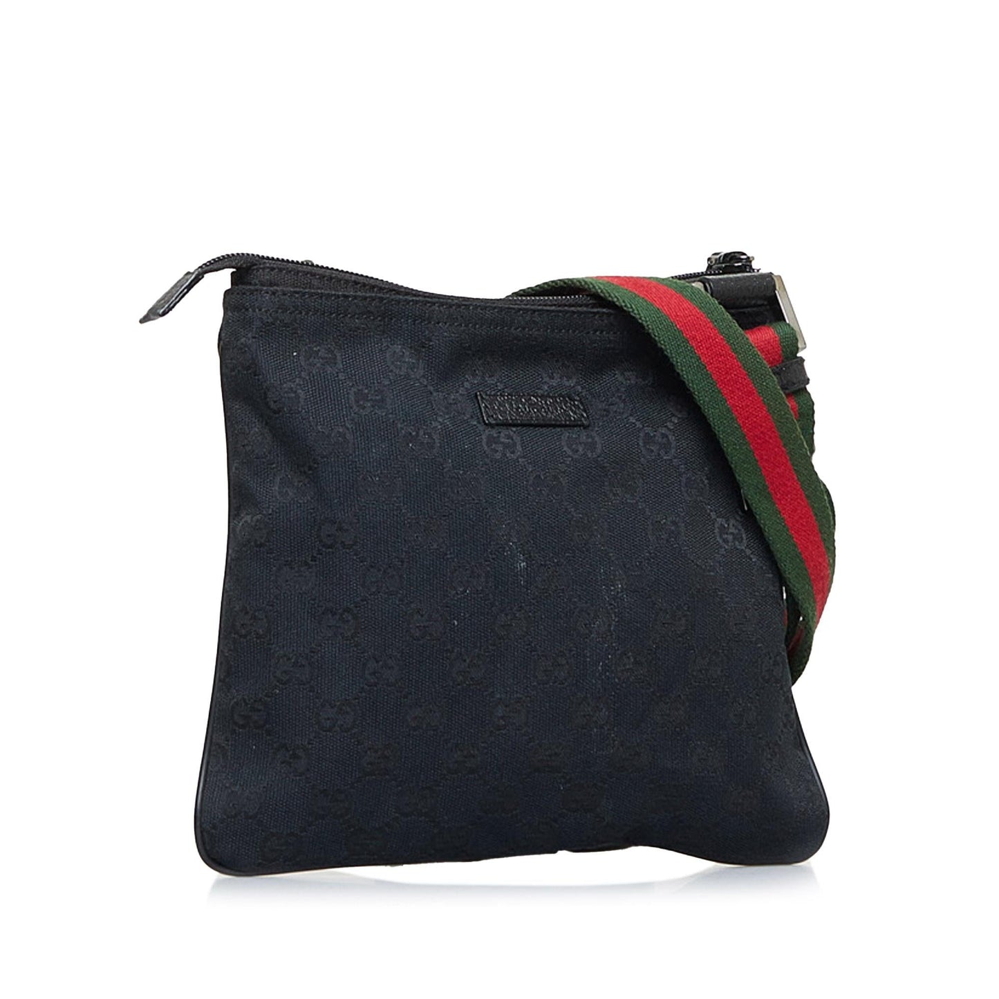 Gucci GG Canvas Web Crossbody (SHG-WF62PF)