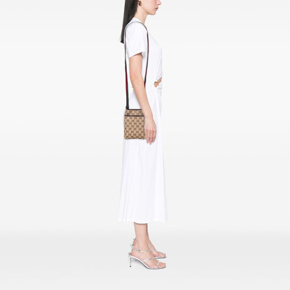 Gucci GG Canvas Web Crossbody