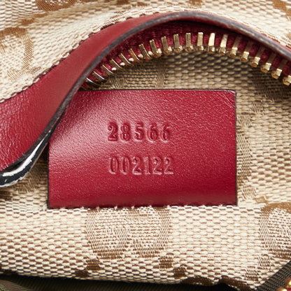 Gucci GG Canvas Web Double Pocket Belt Bag (SHG-AZ2VIh)