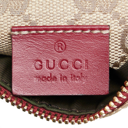 Gucci GG Canvas Web Double Pocket Belt Bag (SHG-AZ2VIh)