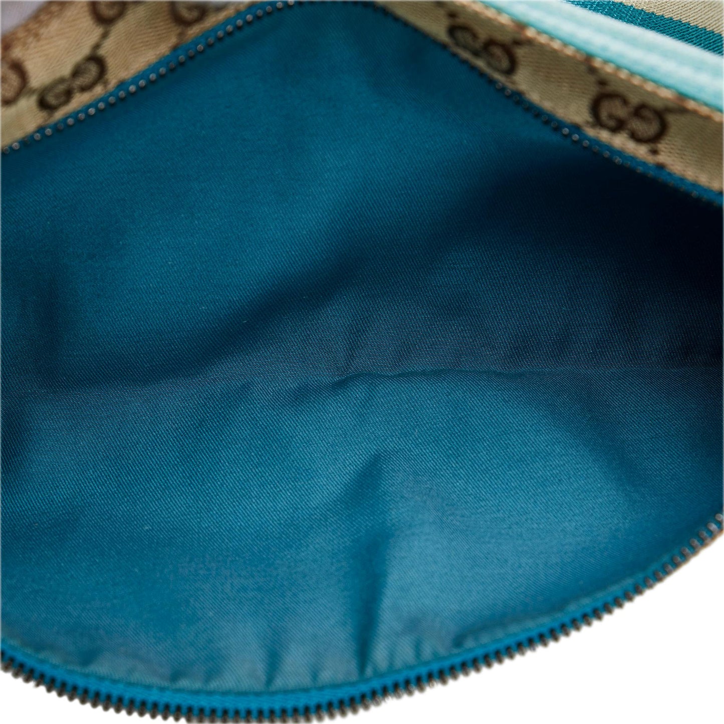 Gucci GG Canvas Web Double Pocket Belt Bag (SHG-fVauzX)