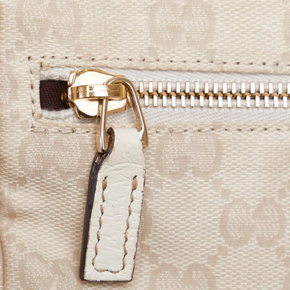 Gucci GG Canvas Web Double Pocket Belt Bag (SHG-vEpWK1)
