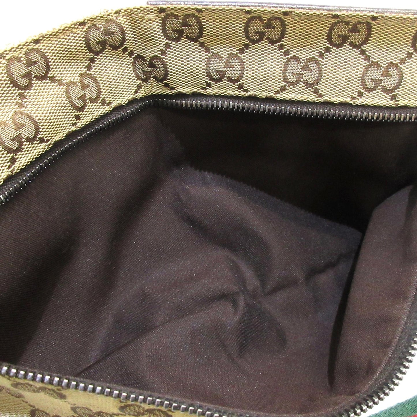 Gucci GG Canvas Web Double Pocket Belt Bag (SHG-8sdlRV)