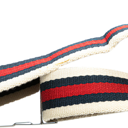 Gucci GG Canvas Web Double Pocket Belt Bag (SHG-C9Tytb)