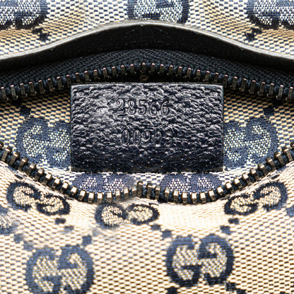 Gucci GG Canvas Web Double Pocket Belt Bag (SHG-C9Tytb)