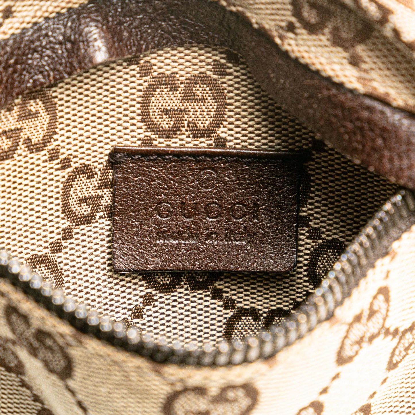 Gucci GG Canvas Web Double Pocket Belt Bag (SHG-o3rVa1)