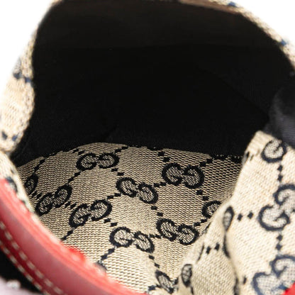 Gucci GG Canvas Web Double Pocket Belt Bag