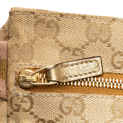Gucci GG Canvas Web Double Pocket Belt Bag