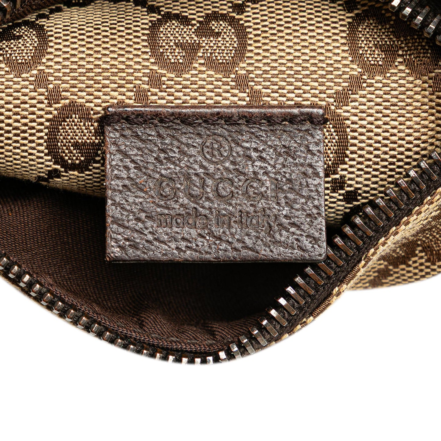 Gucci GG Canvas Web Double Pocket Belt Bag