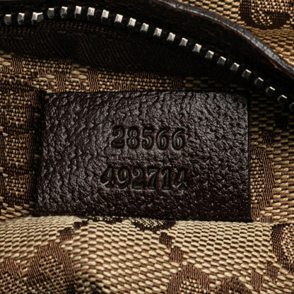 Gucci GG Canvas Web Double Pocket Belt Bag