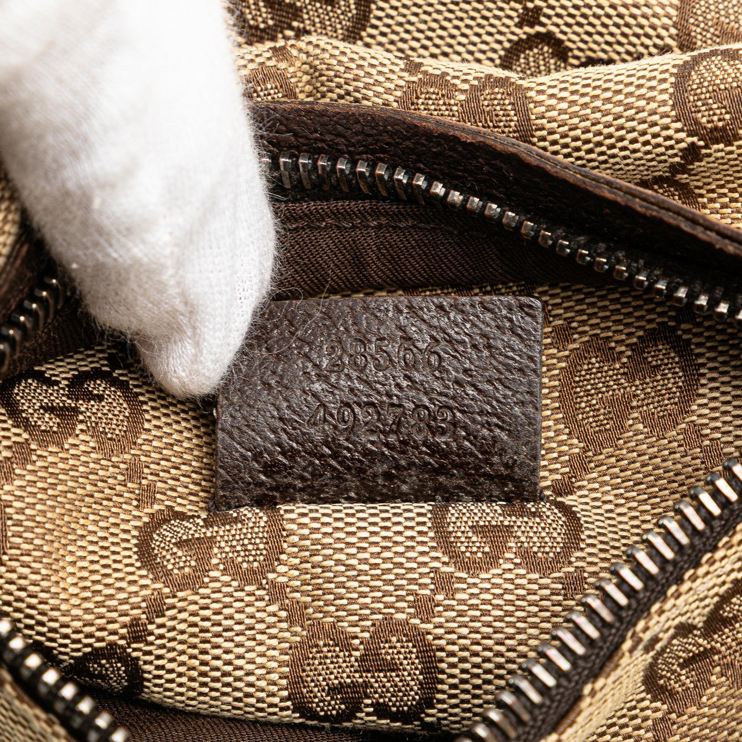 Gucci GG Canvas Web Double Pocket Belt Bag