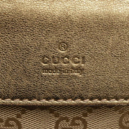 Gucci GG Canvas Web Double Pocket Belt Bag