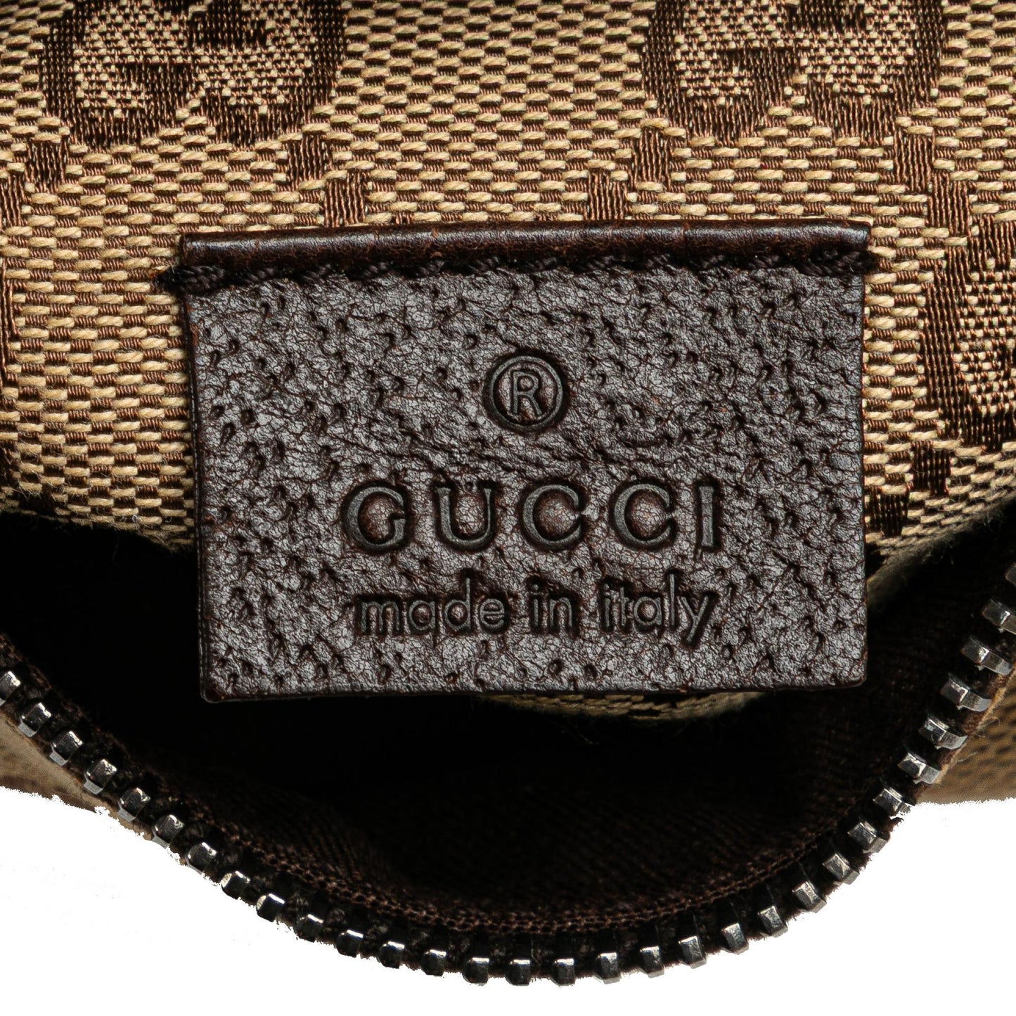 Gucci GG Canvas Web Double Pocket Belt Bag