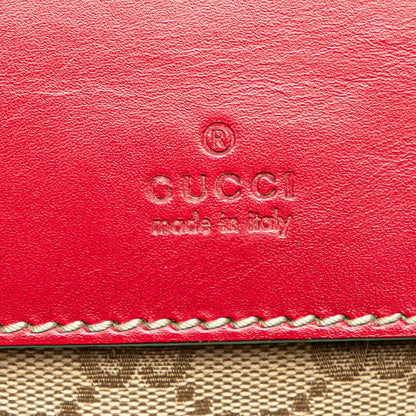 Gucci GG Canvas Web Double Pocket Belt Bag