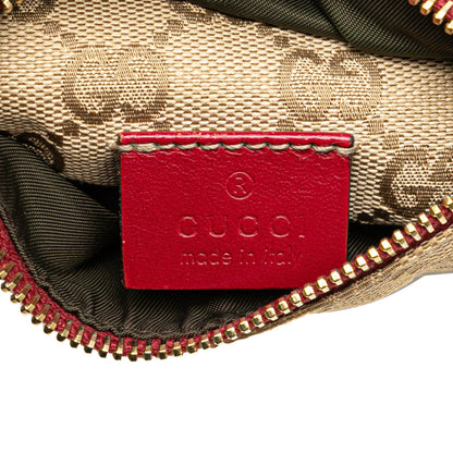 Gucci GG Canvas Web Double Pocket Belt Bag