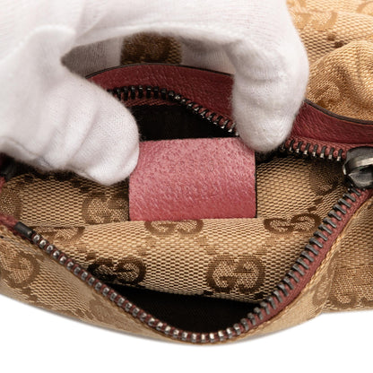 Gucci GG Canvas Web Double Pocket Belt Bag