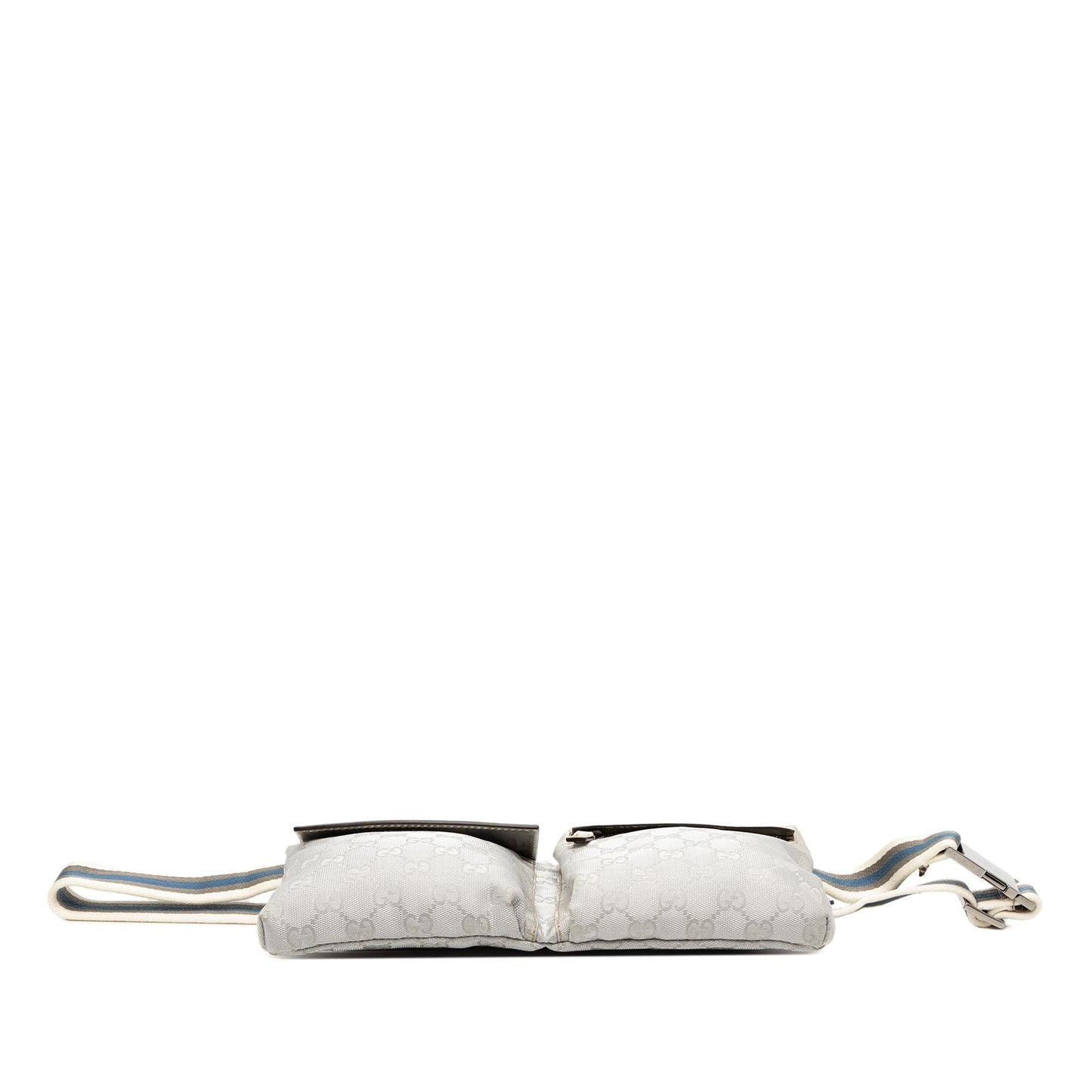Gucci GG Canvas Web Double Pocket Belt Bag
