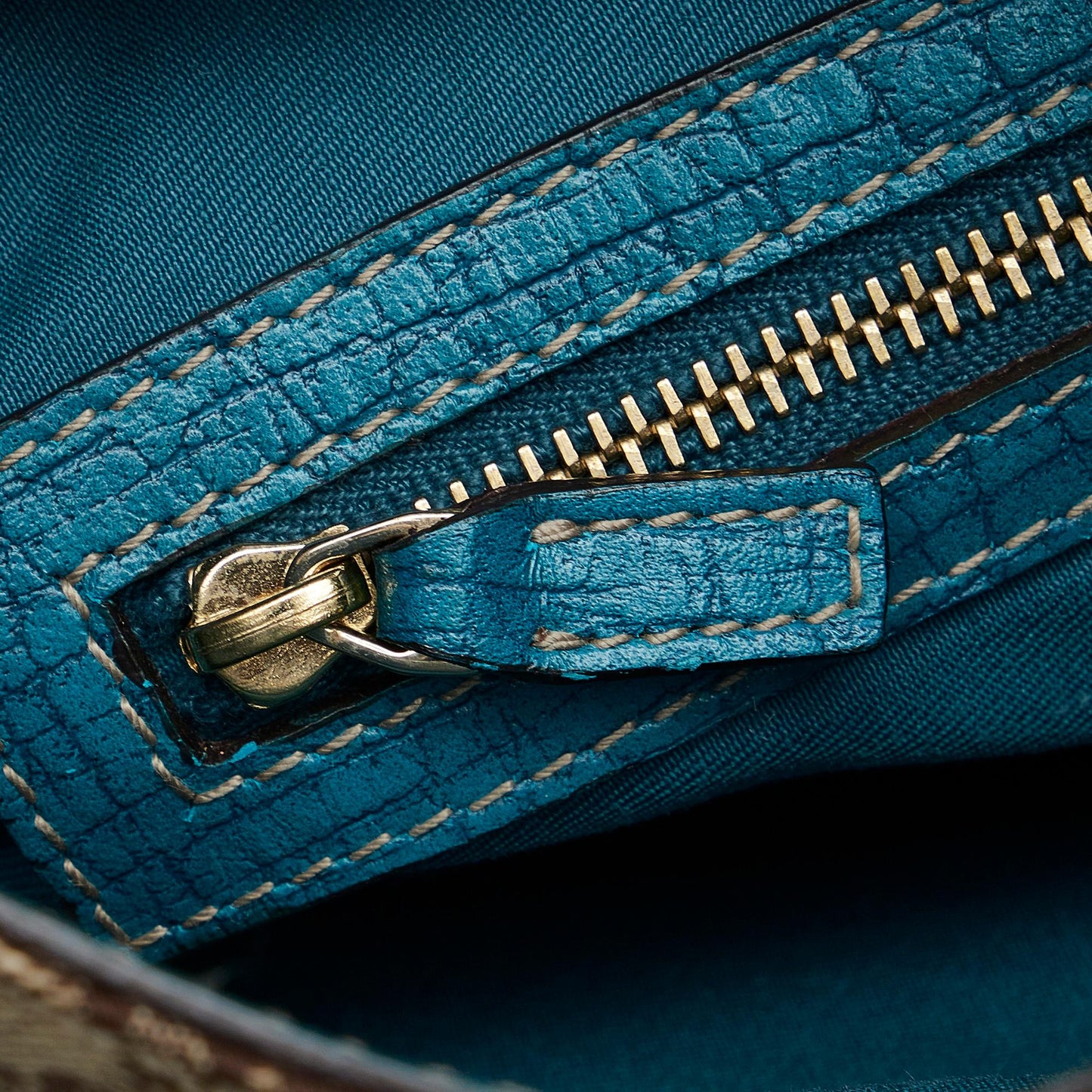 Gucci GG Canvas Web Hasler Shoulder Bag (SHG-Q4GPEA)