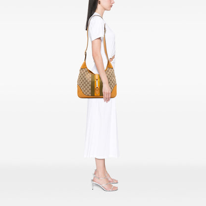 Gucci GG Canvas Web Jackie O Bouvier Crossbody